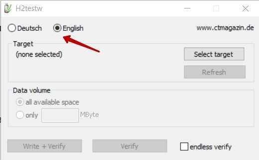 Бесплатная загрузка H2testw на русском языке для проверки накопителей на ошибки и контроль целостности данных Скачать H2testw на русском языке бесплатно